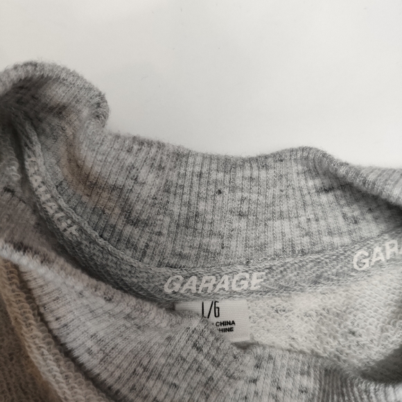 Garage Dress Gray Short Sleeve Size Large Pockets - Picture 4 of 8